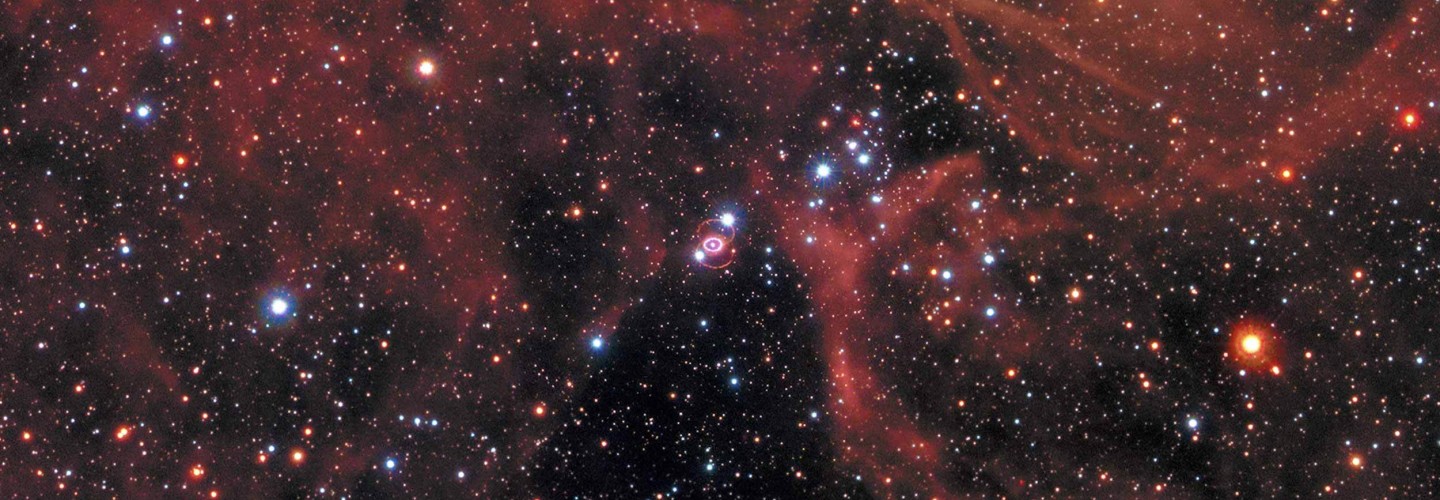 What's Behind That Cosmic Dust? A Newborn Neutron Star!