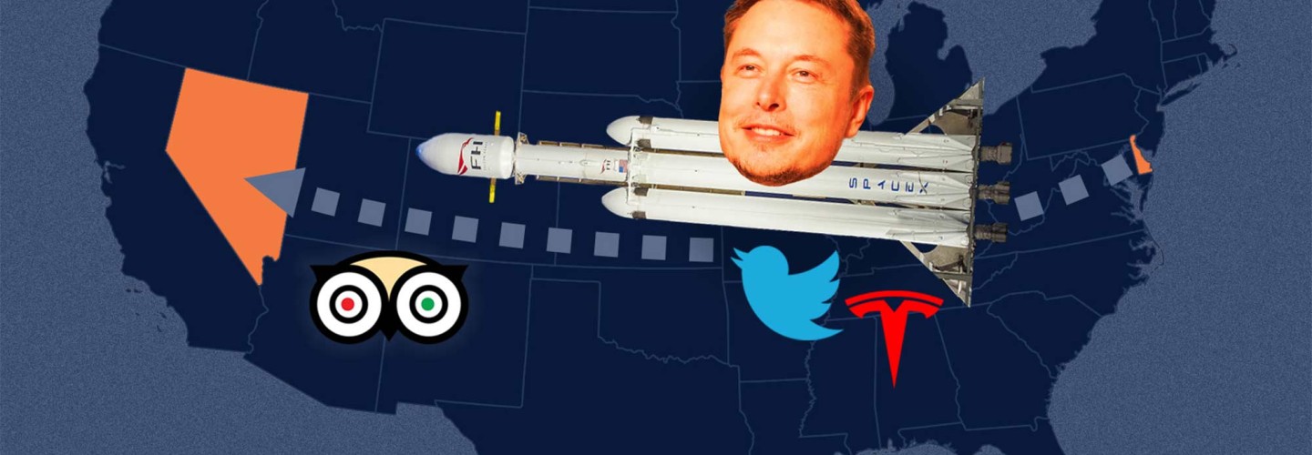Professor Saw Elon Musk and TripAdvisor Moves to Nevada Coming  -  11 Years Ago