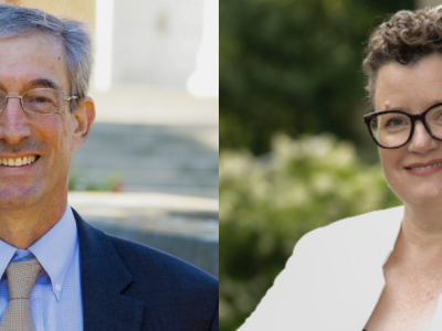 Fred Epstein and Gwen Bouchie