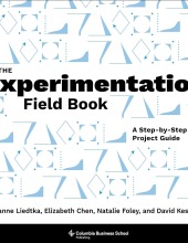The Experimentation Field Book: A Step-by-Step Project Guide